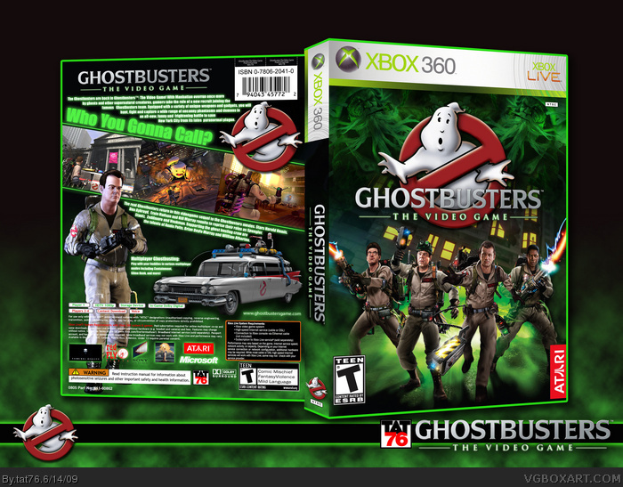 Ghostbusters: The Video Game box art cover