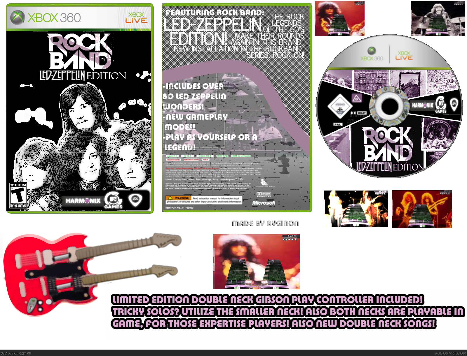 Rock Band: Led Zeppelin box cover