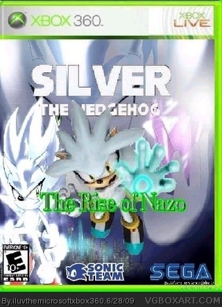 Silver the Hedgehog: The Rise of Nazo box cover