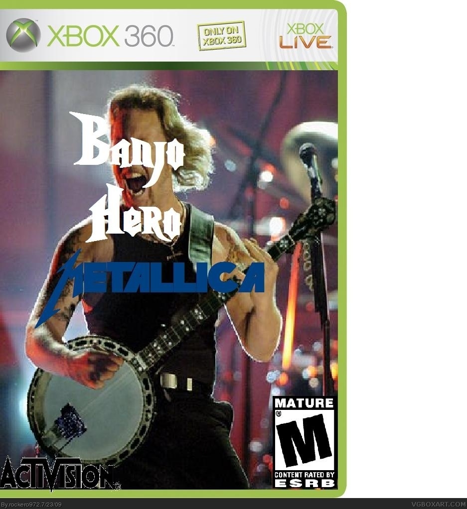 Banjo Hero Metallica box cover