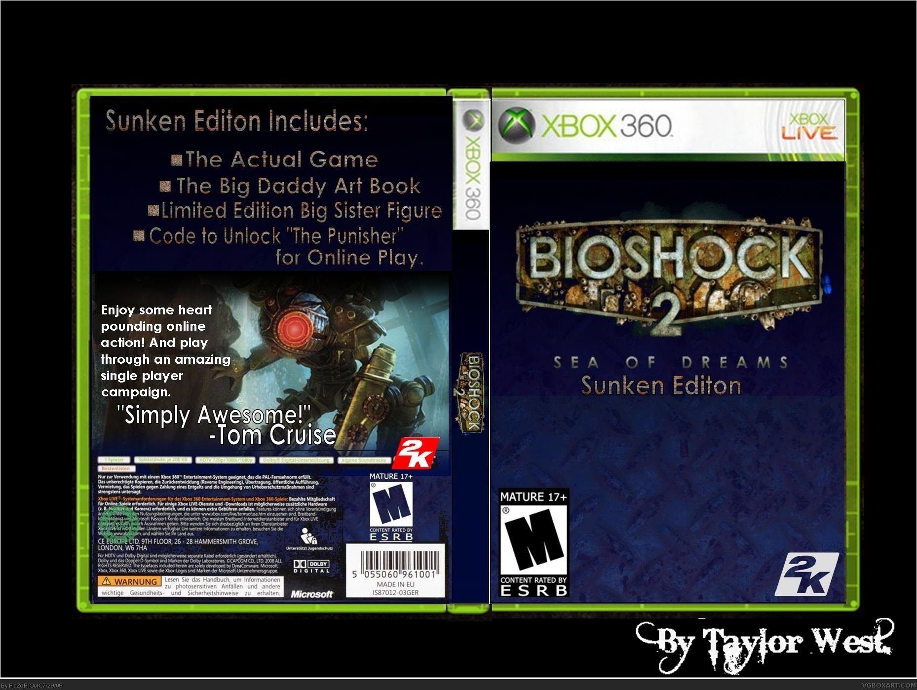 Bioshock 2: Sea of Dreams box cover