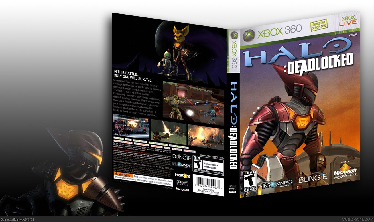 Halo :Deadlocked box cover