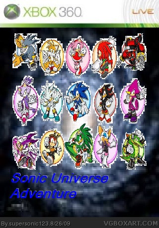 Sonic Universe Adventure box cover