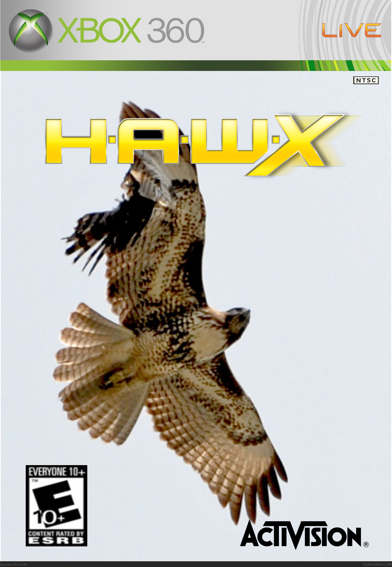 HAWX box cover