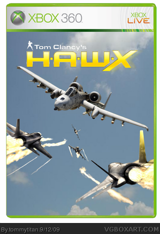 Tom Clancy's HAWX box cover