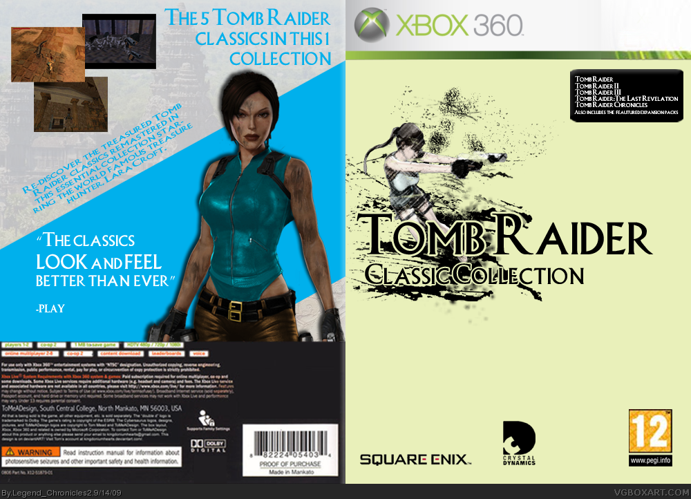 Tomb Raider: Classic Collection box cover