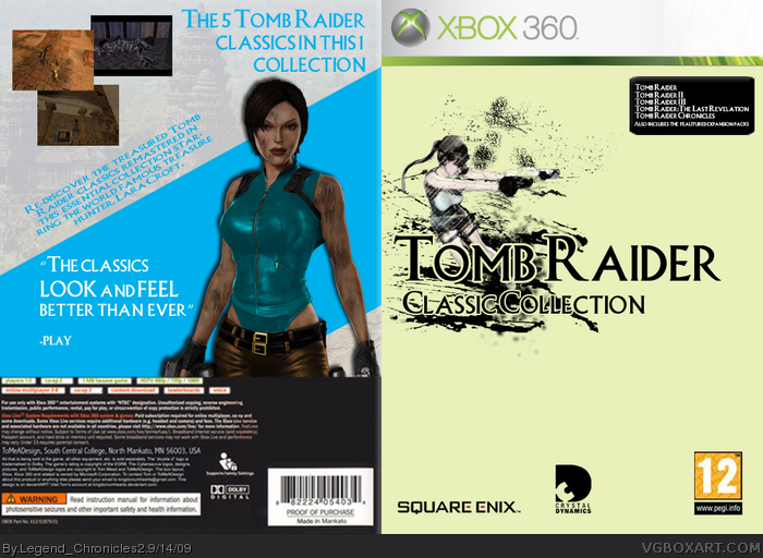 Tomb Raider: Classic Collection box art cover