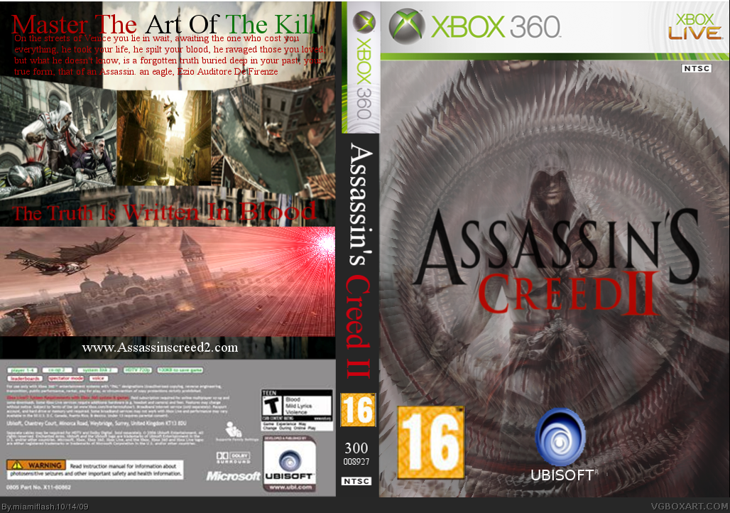 Assassin's Creed II box cover