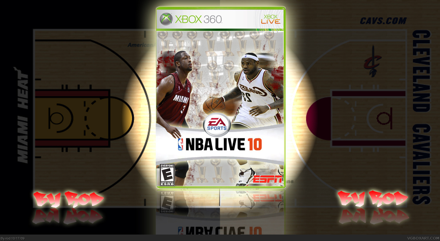 NBA Live 2010 box cover