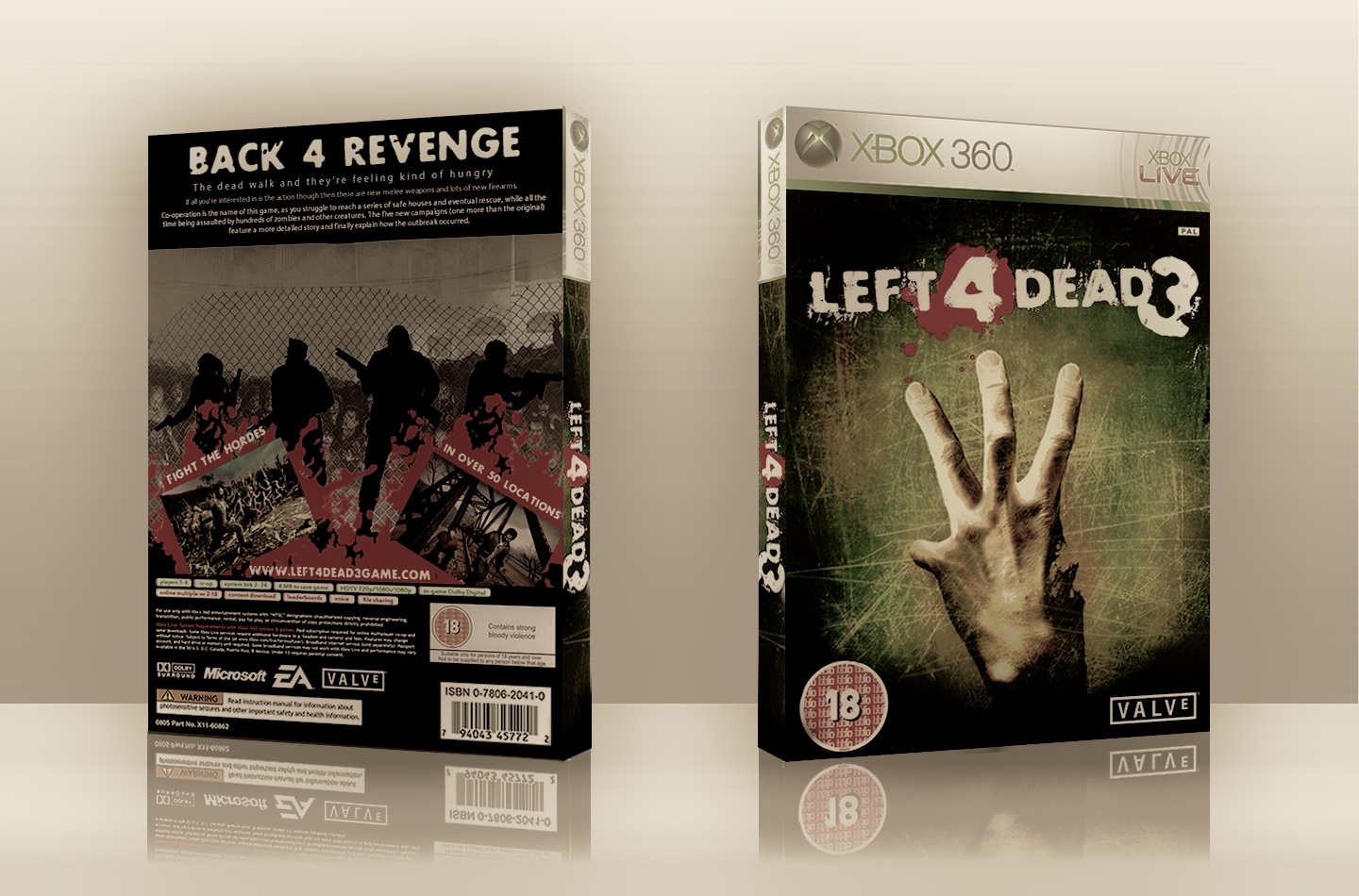 Left 4 Dead 3 box cover