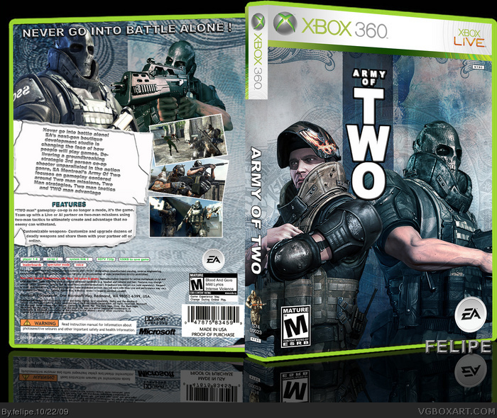 Army of Two box art cover