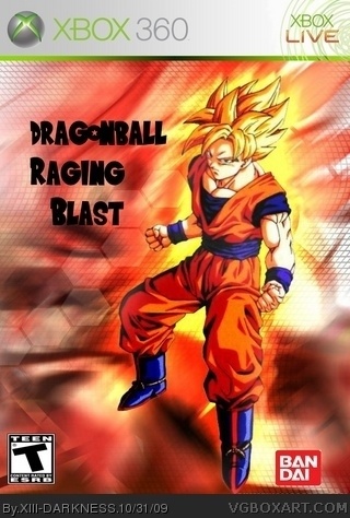 Dragonball Raging Blast box art cover