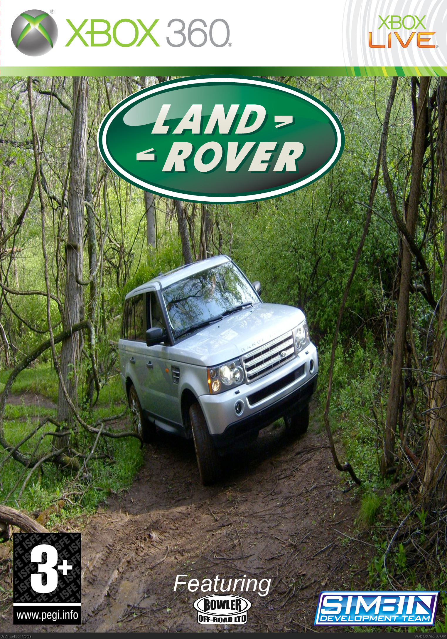 Land Rover box cover