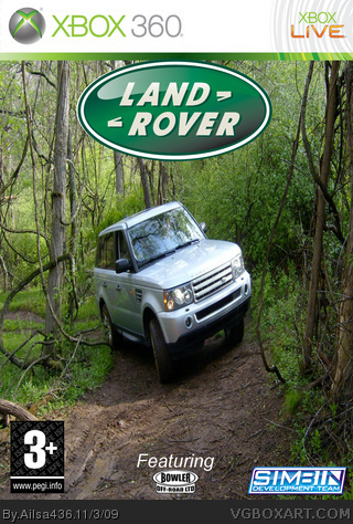 Land Rover box art cover