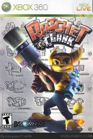 Rachet and Clank box cover