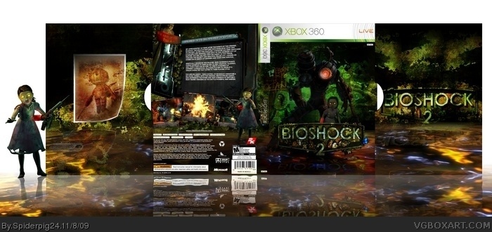 Bioshock 2 box art cover