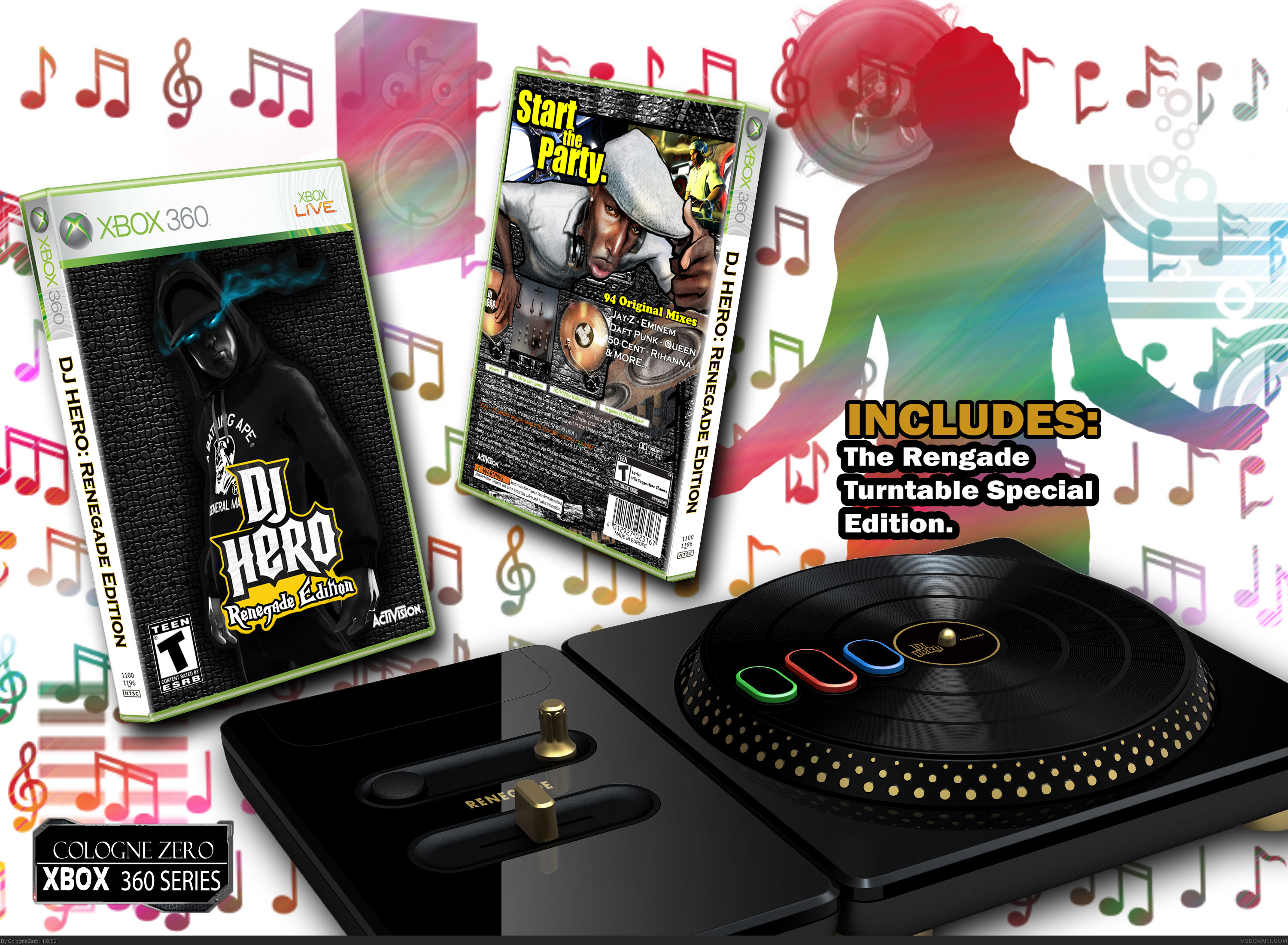 DJ Hero: Renegade Edition box cover