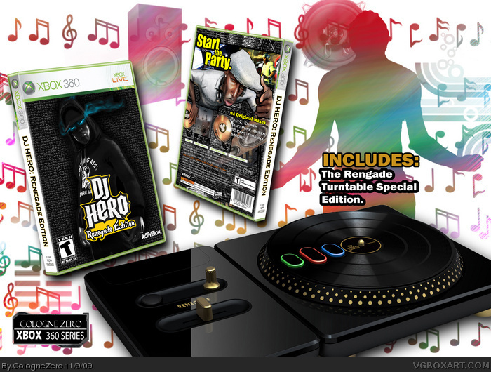 DJ Hero: Renegade Edition box art cover