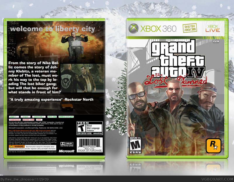 Grand Theft Auto IV: The Lost and Damned box cover