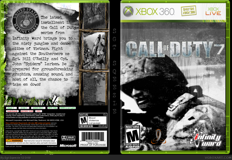 Call of Duty 7 box cover