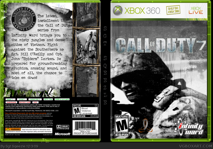 Call of Duty 7 box art cover