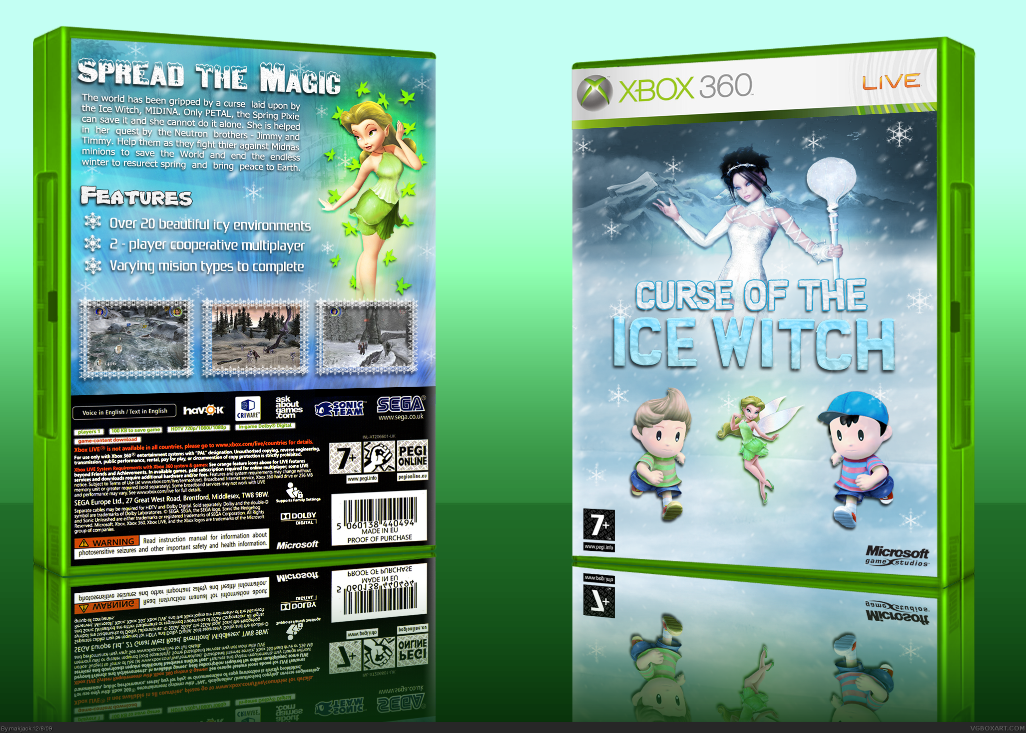 Curse of the Ice Witch box cover