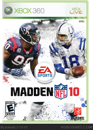 Madden NFL 10 box art cover