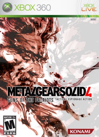 Metal Gear Soild : Guns of the Patriots box cover