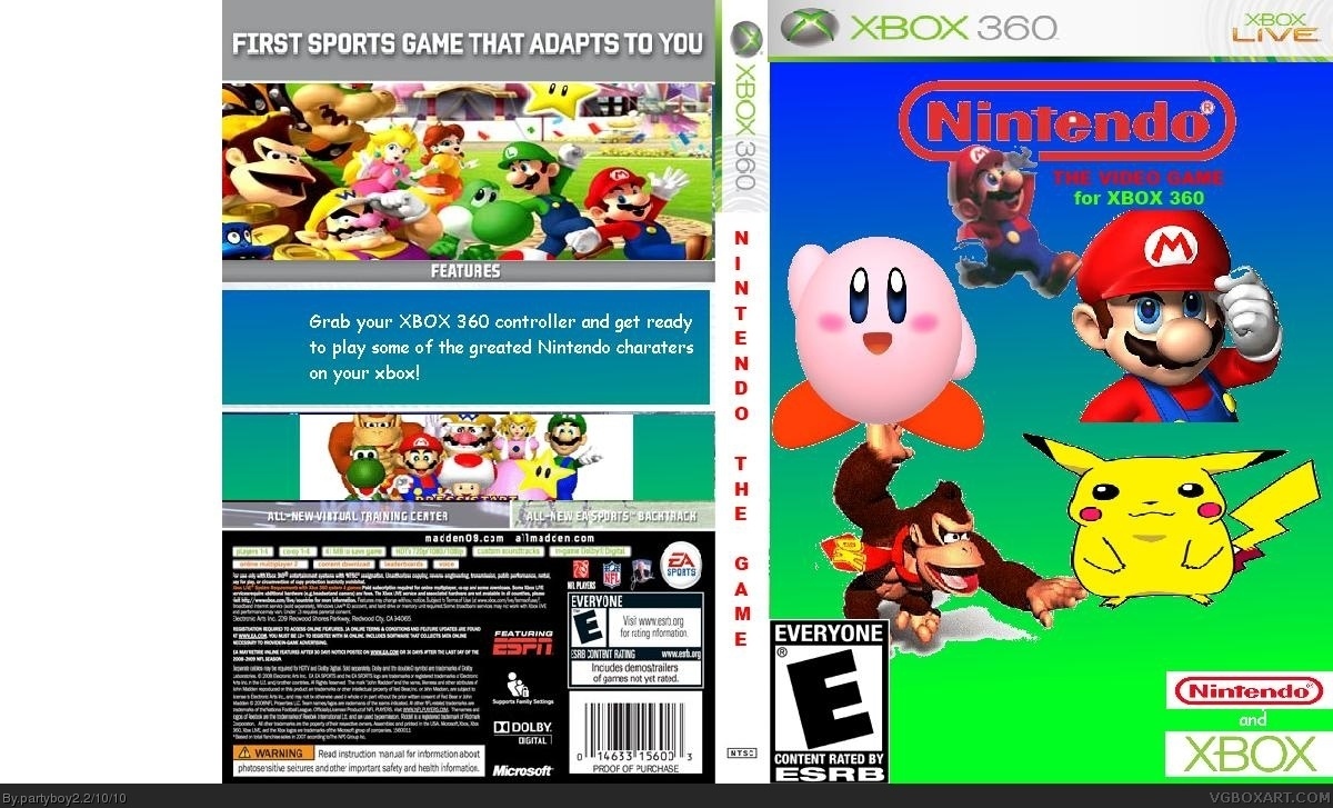 Nintendo The Video Game box cover