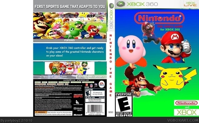 Nintendo The Video Game box art cover