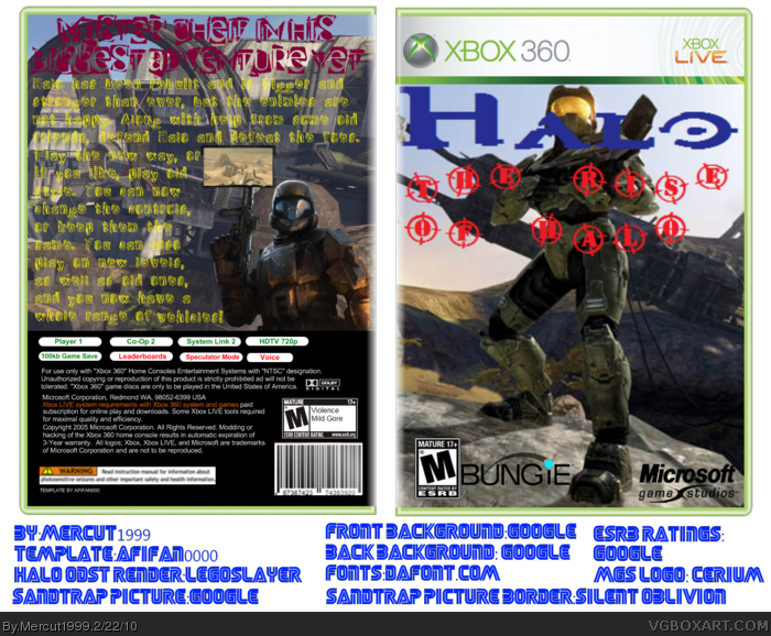 Halo: The Rise of Halo box art cover
