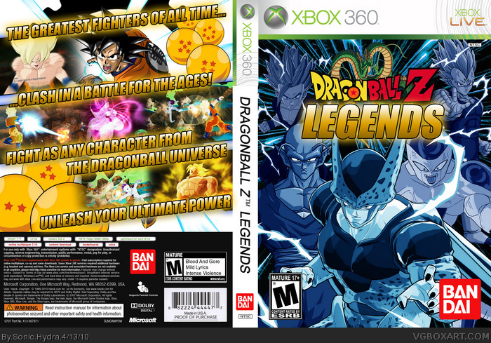 DragonBall Z Legends box art cover