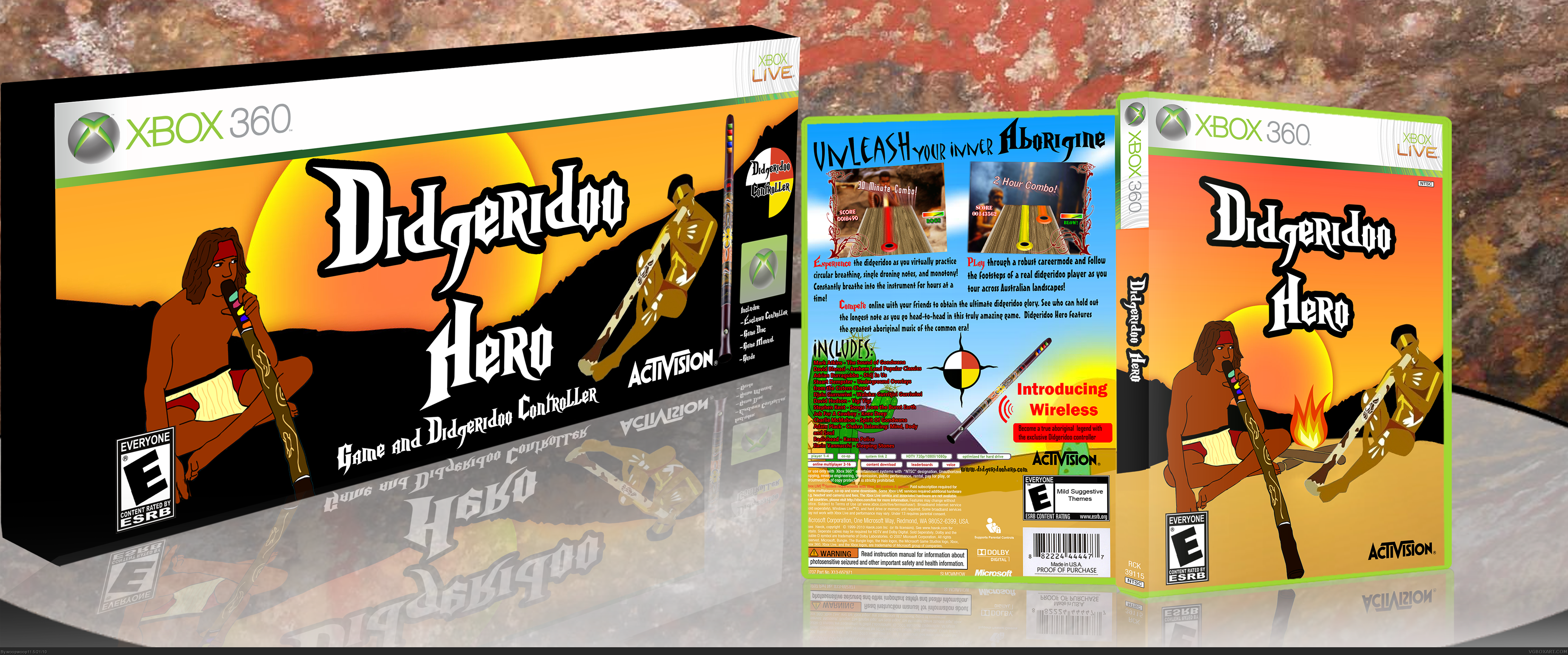 Didgeridoo Hero box cover