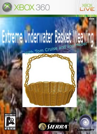 Extreme Underwater Basket  Weaving box cover