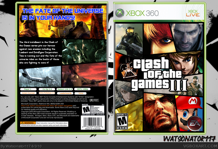 Clash Of The Games III box art cover