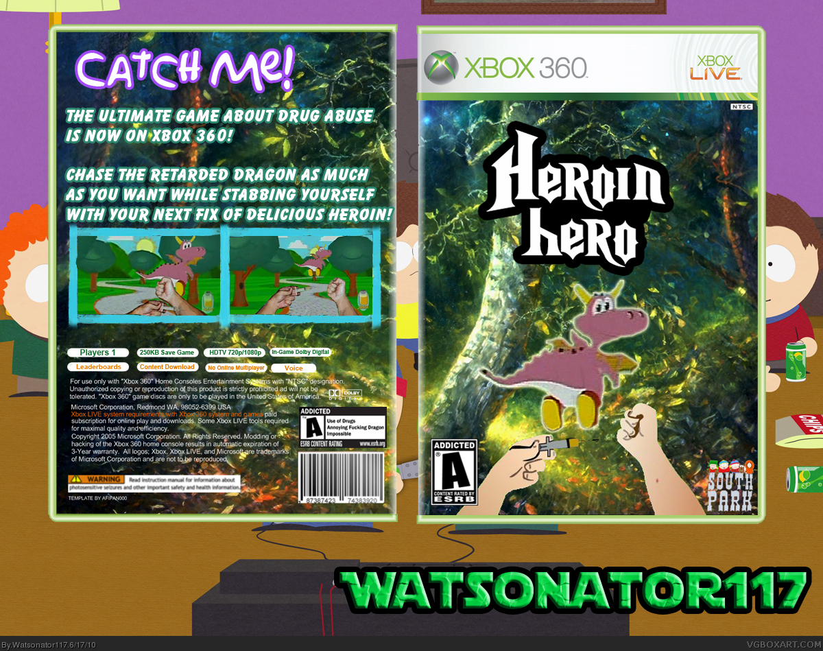 Heroin Hero box cover