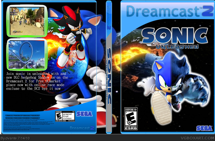 Sonic Unleashed(DC2) box art cover