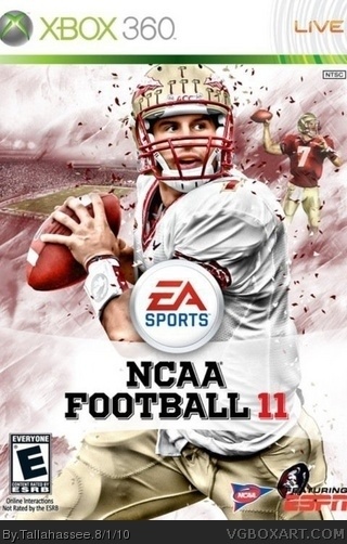 NCAA Football 11 box cover