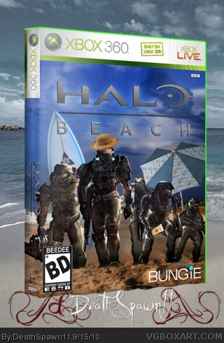 Halo Beach box cover