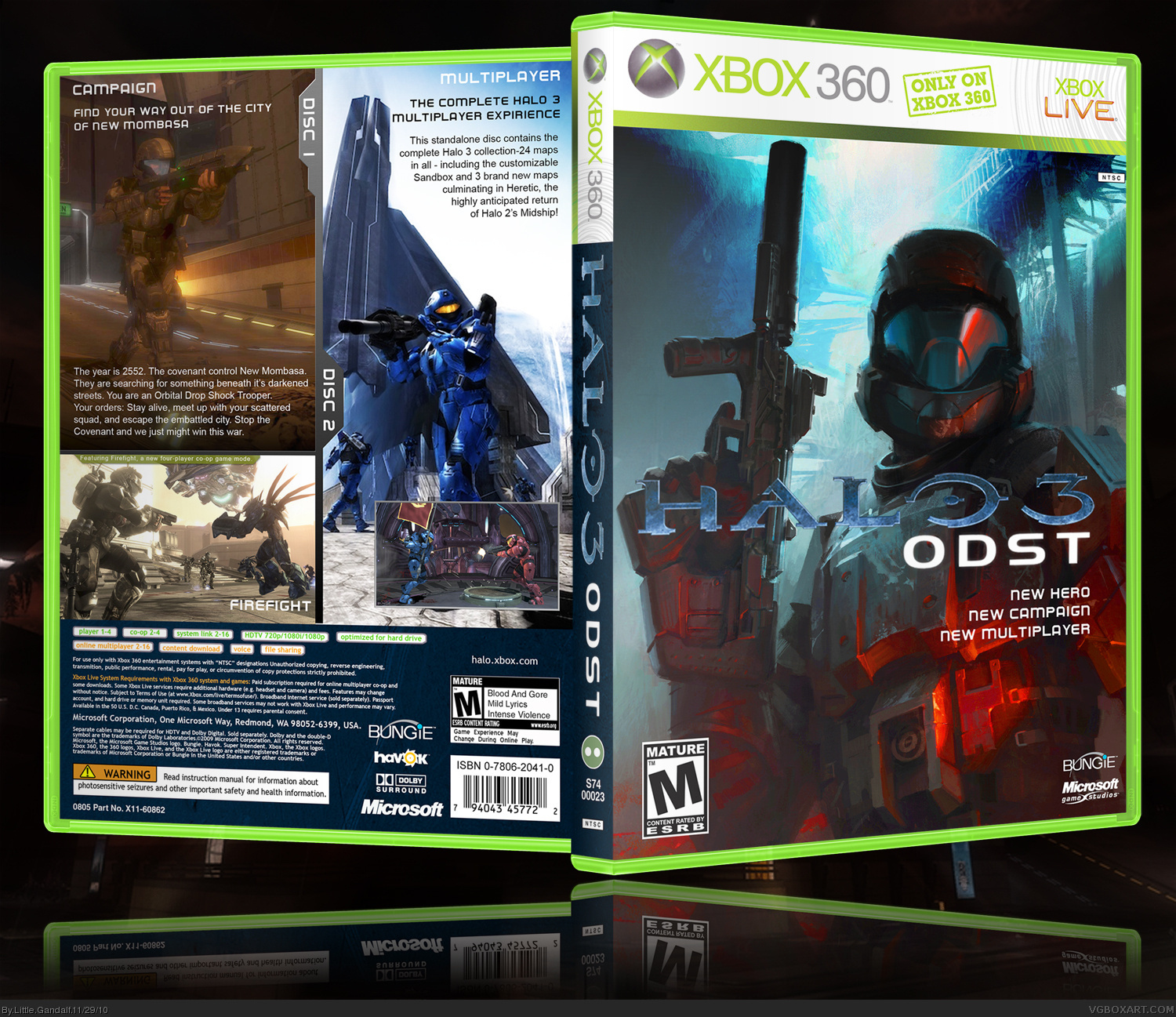 Halo 3: ODST (Bundle) box cover