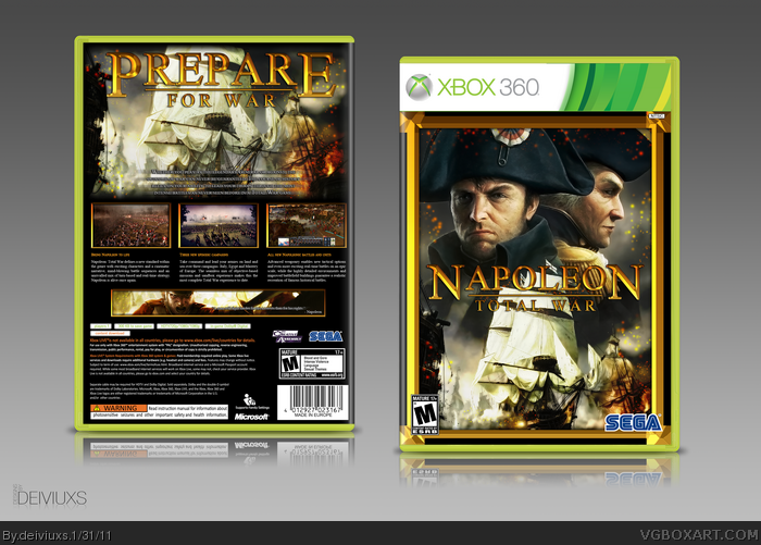 Napoleon: Total War box art cover