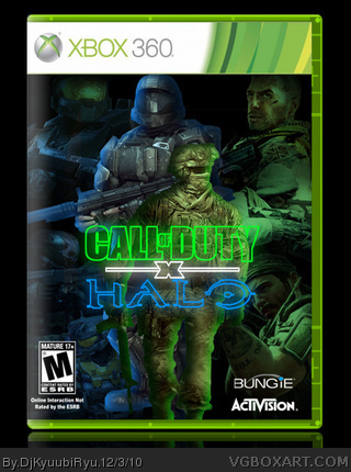 Call of Duty x Halo box cover