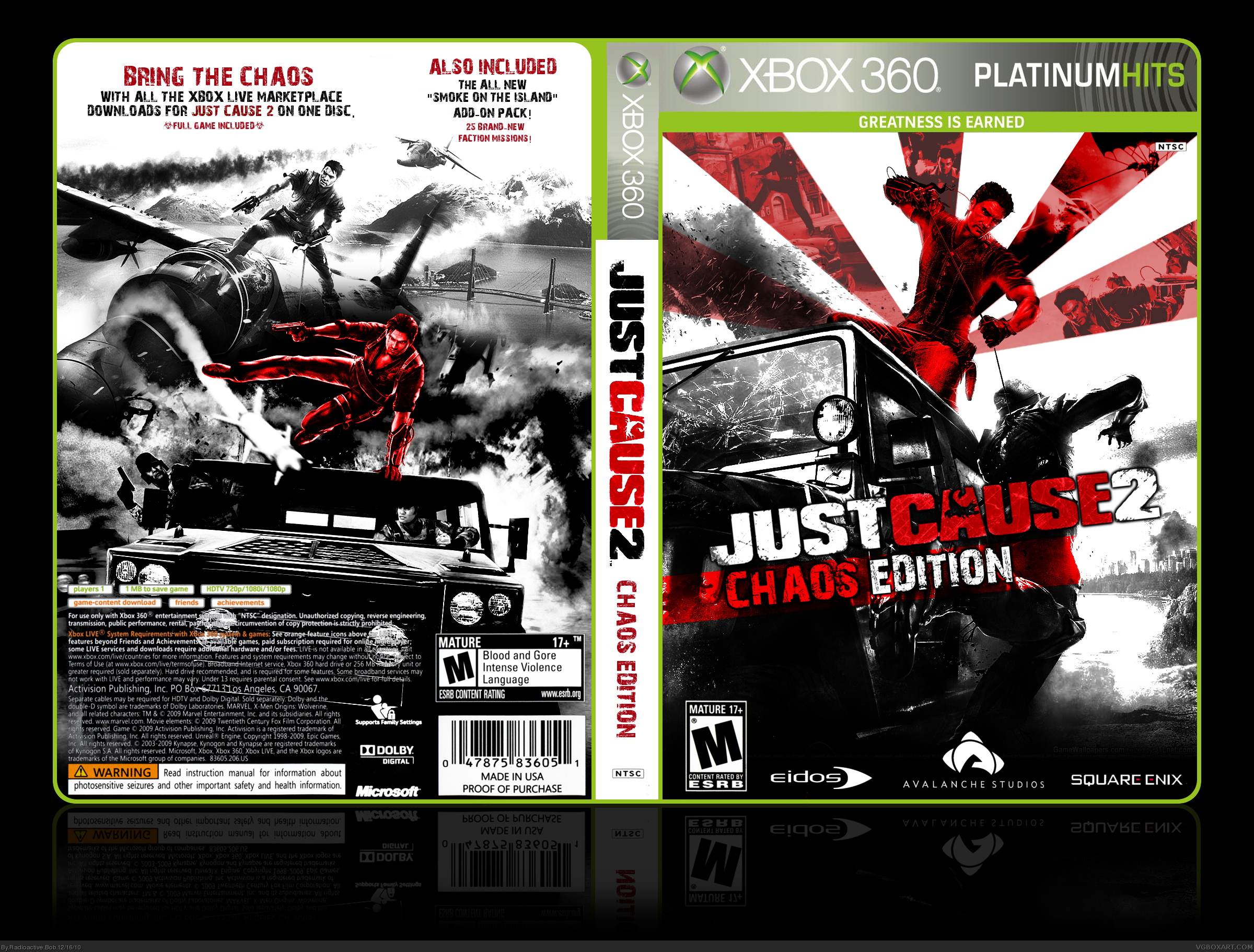 Just Cause 2: Chaos Edition box cover