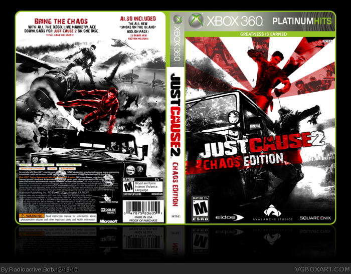 Just Cause 2: Chaos Edition box art cover
