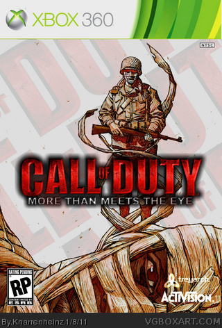 Call Of Duty 8 box art cover