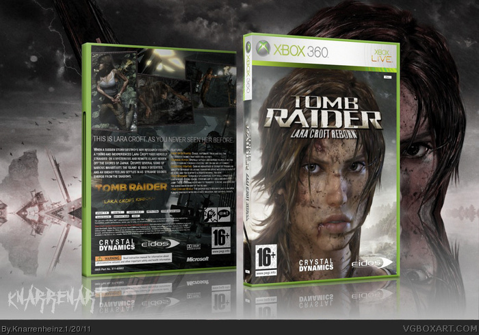 Tomb Raider: Lara Croft Reborn box art cover
