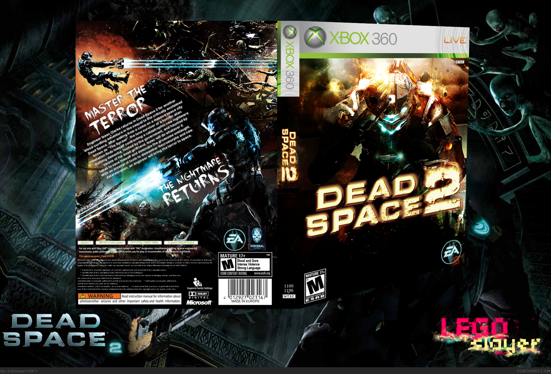 Dead Space 2 box cover