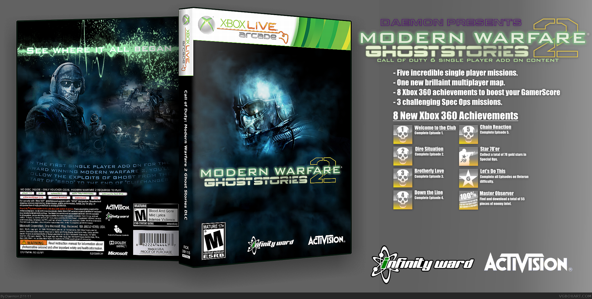 Modern Warfare 2: Ghost Stories box cover