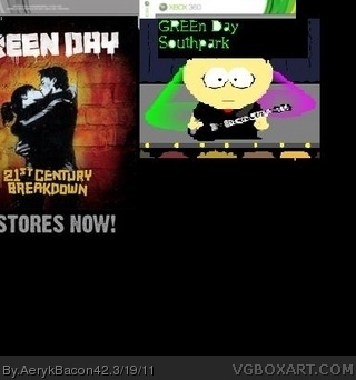 Green Day South Park box cover