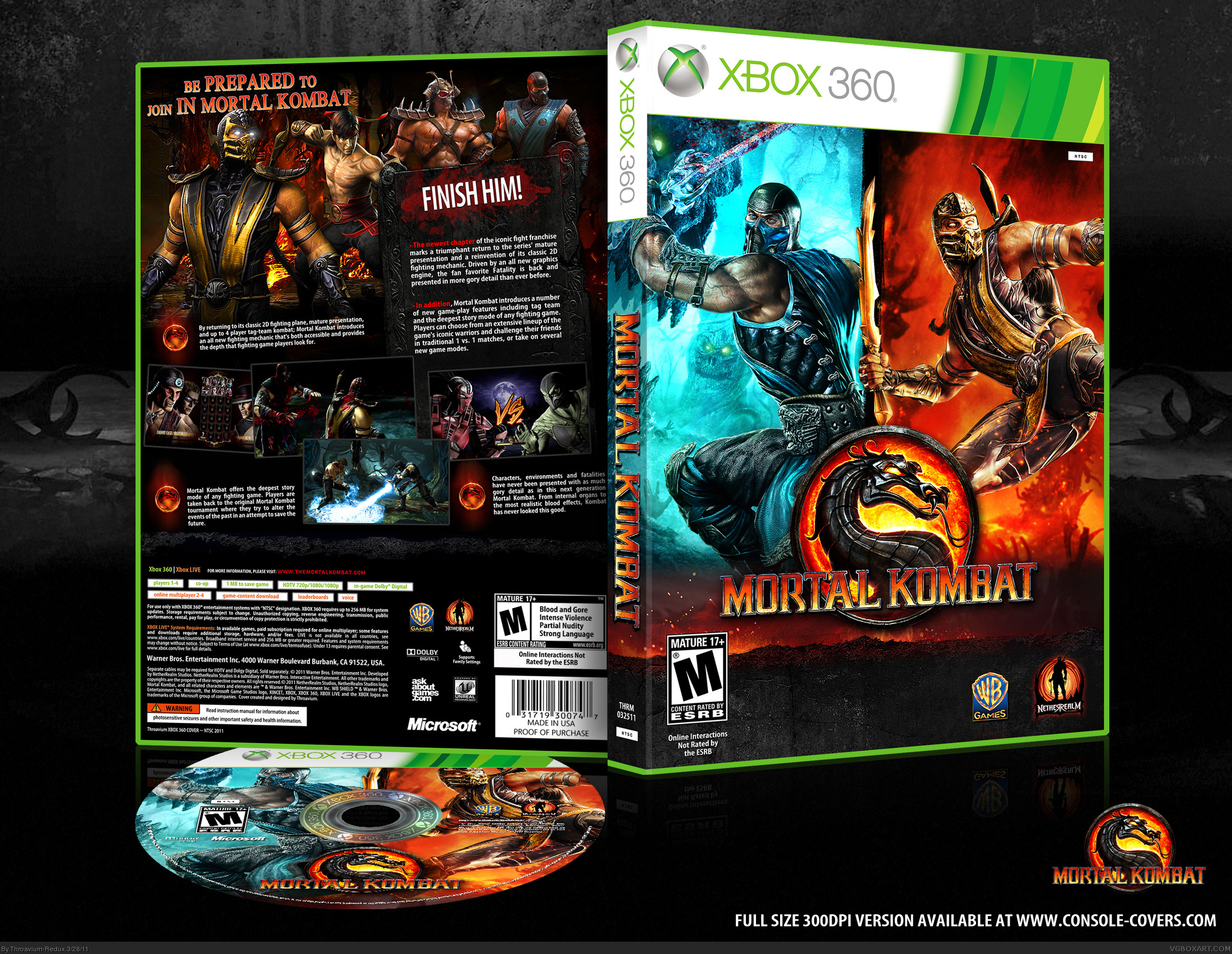 Mortal Kombat box cover